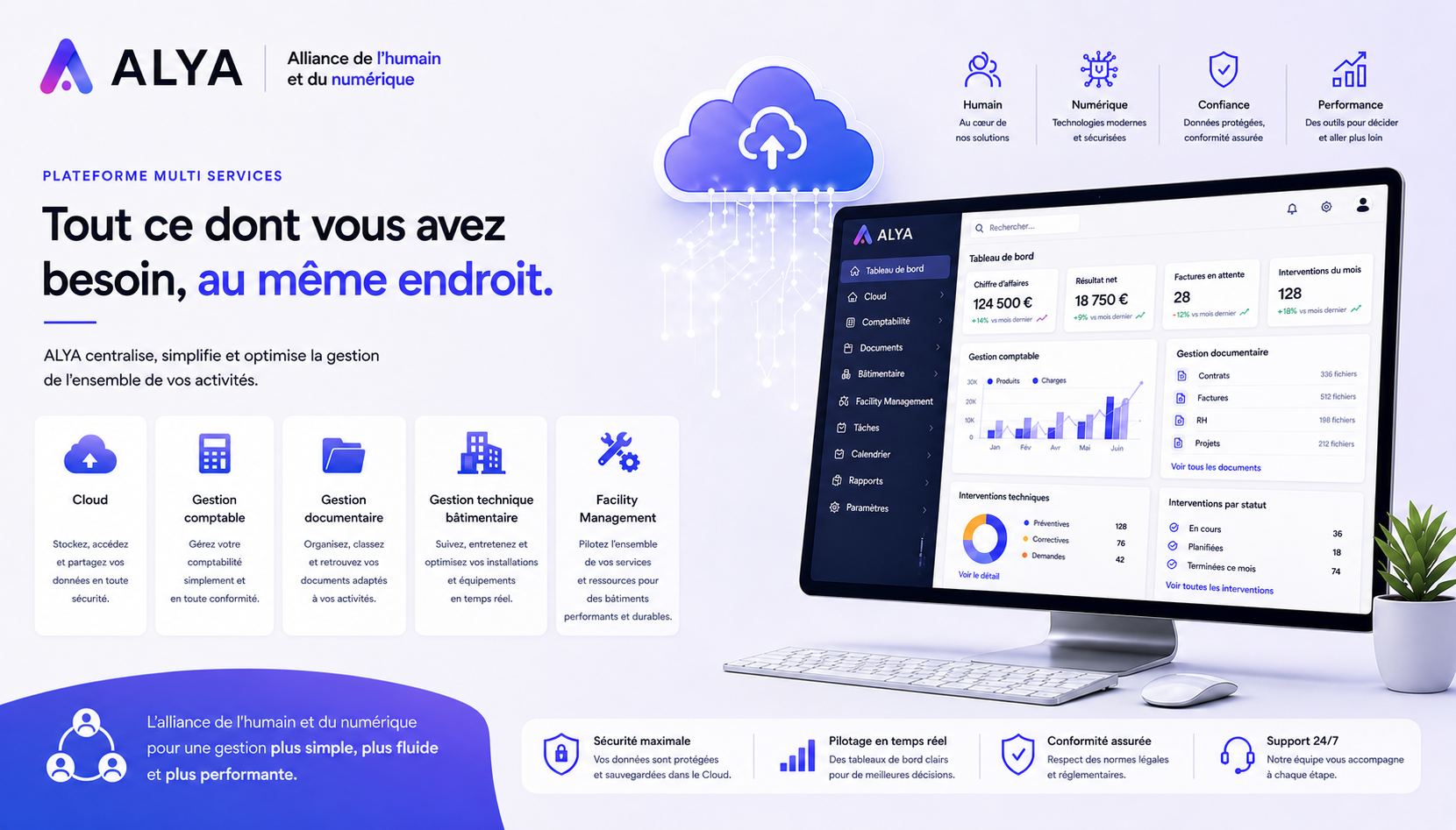 Alya - Plateforme multi services